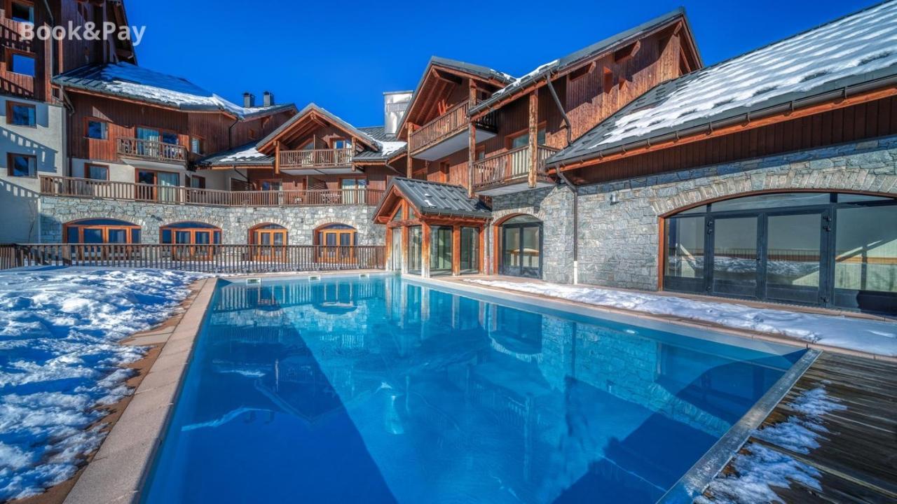 Les Marmott'S Apartment Villarembert Bagian luar foto